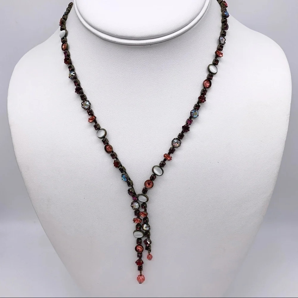 Sorrelli Crystal Lariat Necklace
